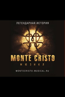 Monte Cristo. Musical poster