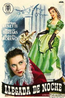 Llegada de noche poster
