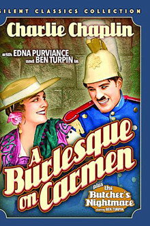 A Burlesque on the Opera "Carmen" poster