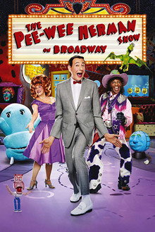 The Pee-wee Herman Show on Broadway poster