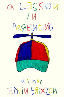 A lesson in parenting poster