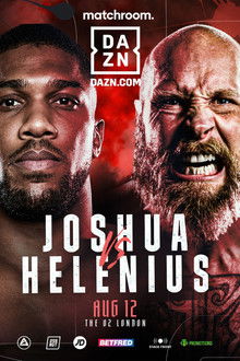 Anthony Joshua vs. Robert Helenius poster