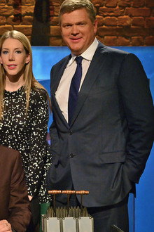 Katherine Ryan, Fiona Bruce, Ray Mears