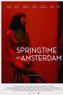 Springtime in Amsterdam poster