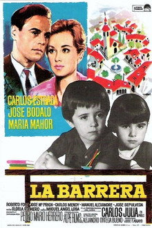 La barrera poster