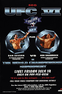 UFC 6: Clash Of The Titans poster