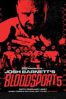 GCW Josh Barnett’s Bloodsport 5 poster