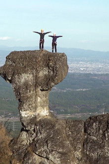 Climbing Fun on Sacred Mt. Myogi