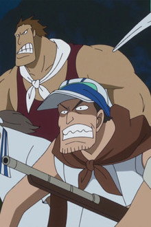 A Hungry Front - Luffy and the Marine Rookies!