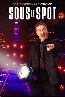 Sous le spot poster