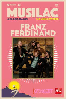 Franz Ferdinand - Musilac 2023 poster