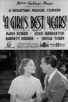 A Girl's Best Years poster