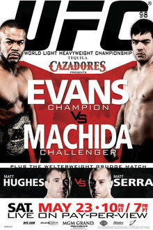 UFC 98: Evans vs. Machida poster