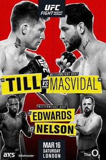 UFC Fight Night 147: Till vs. Masvidal poster