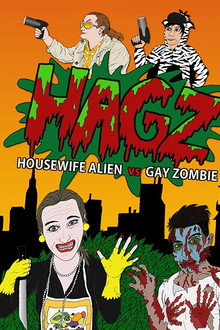 Housewife Alien vs. Gay Zombie poster