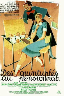 Des quintuplés au pensionnat poster