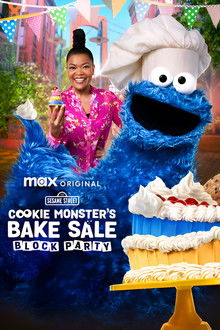 Cookie Monster's Bake Sale: Block Party poster
