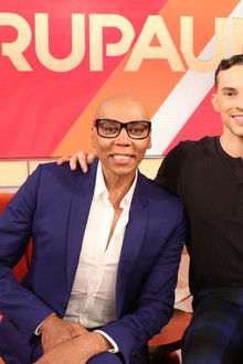 Paula Abdul and Adam Rippon