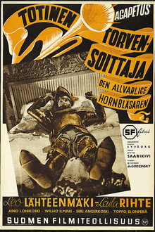 Totinen torvensoittaja poster