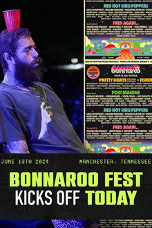 Post Malone live at Bonnaroo 2024 poster