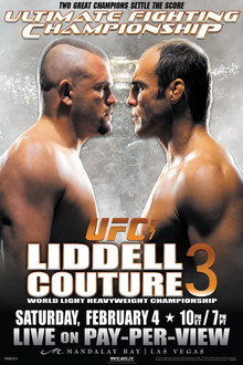 UFC 57: Liddell vs. Couture 3 poster