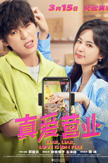 Liar, Liar, Love is on Fire poster