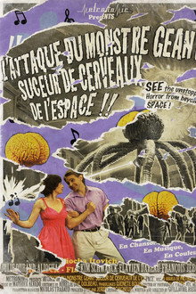 Attack of the Giant Brainsucker Monster From Outer Space poster