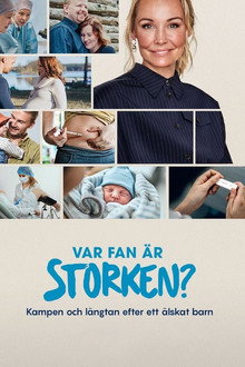 Var fan är storken? poster
