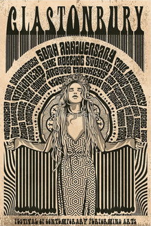 Glastonbury: 50 Years and Counting poster