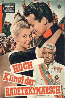 Hoch klingt der Radetzkymarsch poster