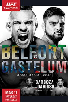 UFC Fight Night 106: Belfort vs. Gastelum poster
