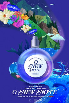 ONEW 1st CONCERT "O-NEW-NOTE" poster