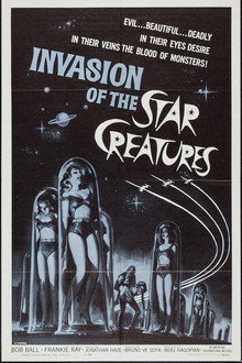 Invasion of the Star Creatures poster