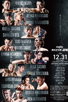 RIZIN 26 poster