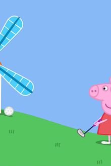 Playing Golf