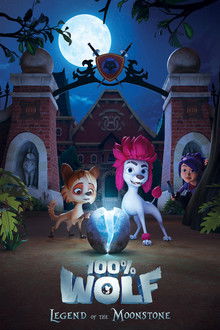100% Wolf: The Legend of the Moonstone poster