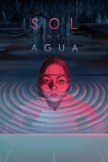 Sol en el agua poster