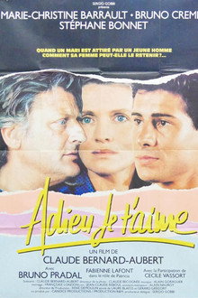 Adieu, je t'aime poster