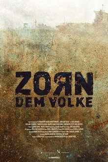 Zorn dem Volke poster