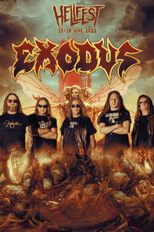 Exodus - Hellfest 2023 poster