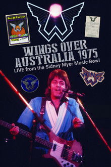 Paul McCartney & Wings: Wings Over Australia poster