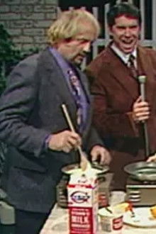 Rene Goulet hosts a cafe magic show