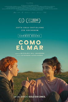 Como el mar poster