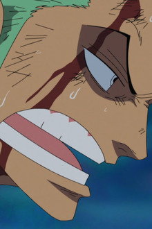 Encounter! The Great Swordsman Mihawk! Zoro's Self-Willed Deadly Struggle!