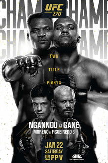 UFC 270: Ngannou vs. Gane poster