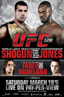 UFC 128: Shogun vs. Jones poster