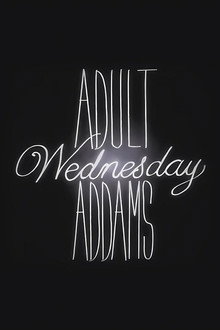 Adult Wednesday Addams poster