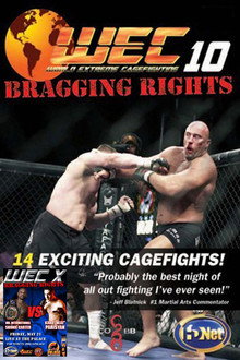 WEC 10: Bragging Rights poster