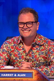 Alan Carr, Harriet Kemsley, Jonathan Ross, Maisie Adam