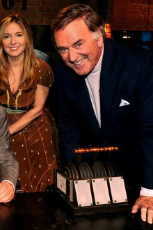 Phil Tufnell, Terry Wogan and Victoria Coren